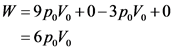 W =9p.V, +0-3p.V+0
=6p.V.