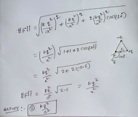 414 - 143 14 .3)20) enero - 1 2 2 604). À = kq? J2+ 250.5) Vell - Be Jet - KR