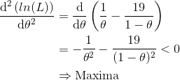 of age) – $ 65 - .) 1 19 = 82 (1 - 0)2 < 0 Maxima