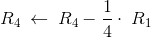 RA - R, R