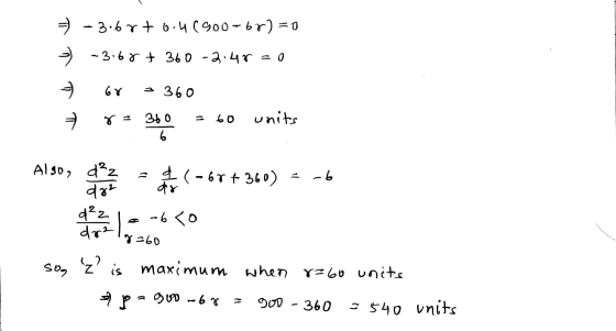3.6 rto.4900-67) = 0 3.60 + 360 -2.47 = 0 6v - 360 + r = 360 = 60 units Also, diz - (-67+360) = -6 duz Top 2-670 8=60 sog z
