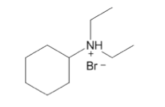 Draw the structure of the alkyl bromide and the nu