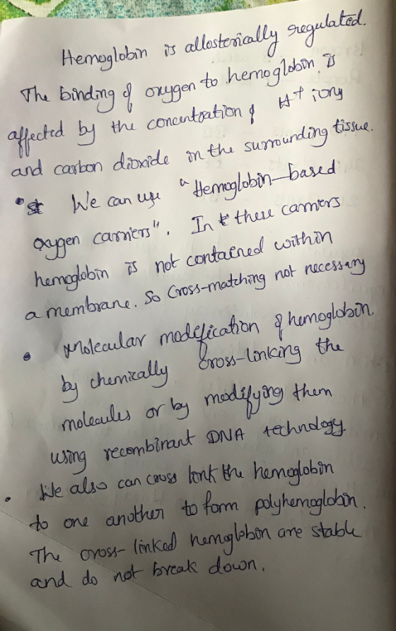 The binding of oxygen to Hemoglobin is allosterically regulated. lang o orygen to hemoglobin 8 affected by the concentration