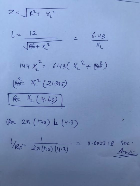 z=J R² + x² 12 6.43 VR5 + x² 144 X ² = 6:43(x, ² + (R) Roma ? (21.395) Rei= X (4, 63) (Rm 20 (170) 2 (4.3) YRF 2alho) (4:3) -