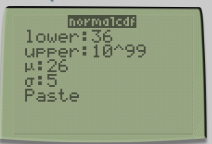 normalcdi lower:36 upper: 10499 .: 26 0:5 Paste