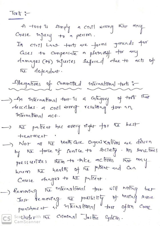 Torts :- A tort is simply a cauil wrong that may Cace injurу tо реrѕот. In civil Lane torts are forms grounds for Gses to com