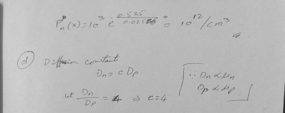 (x)=103 0.535 0.025 B6 102/cm² Diffusion constante Dna e De Dr Lun Op L M let Dn # c=4 DP