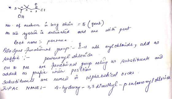 5 3 C) 2 OH ane as the told slem is pent ane id add as add of carbon in long chain = 5( pent) system is saturated with Root n