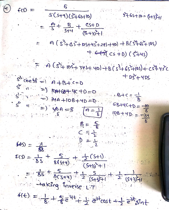@ FOS) = 5465+10= 6+354 3 (5+4) (8465710) A+ B + eS+D :: 5 sty (8+3)+; = A ( +85+os+45+245+40) +385 +65+ 105) teles +D) (57