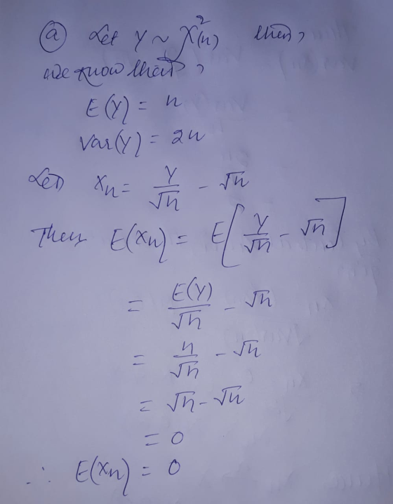 la then ? n @ Let ynxing the аде киоо си, E(Y) Var(y): Y sh Jh Y -qu Led xna They E(Tu) = E( 5 von E(Y) sh Th n Wh sh E Jh-vú