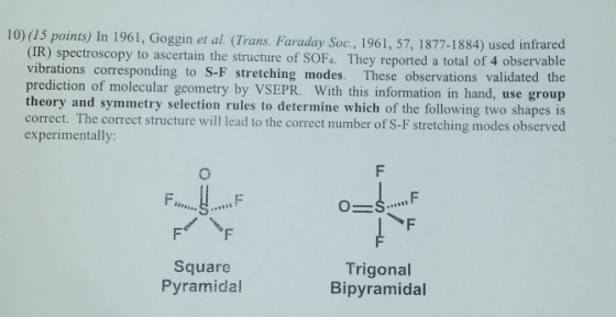 In 1961, Goggin et al. (Trans. Faraday Soc., 1961,