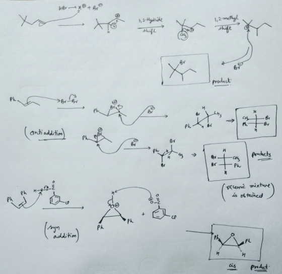 عم + ® - H6 . 12 Hydride المنام product لام و ک ۱; و و به راند دوم) م Products ت هم Pracenic mixture) is obtained product is