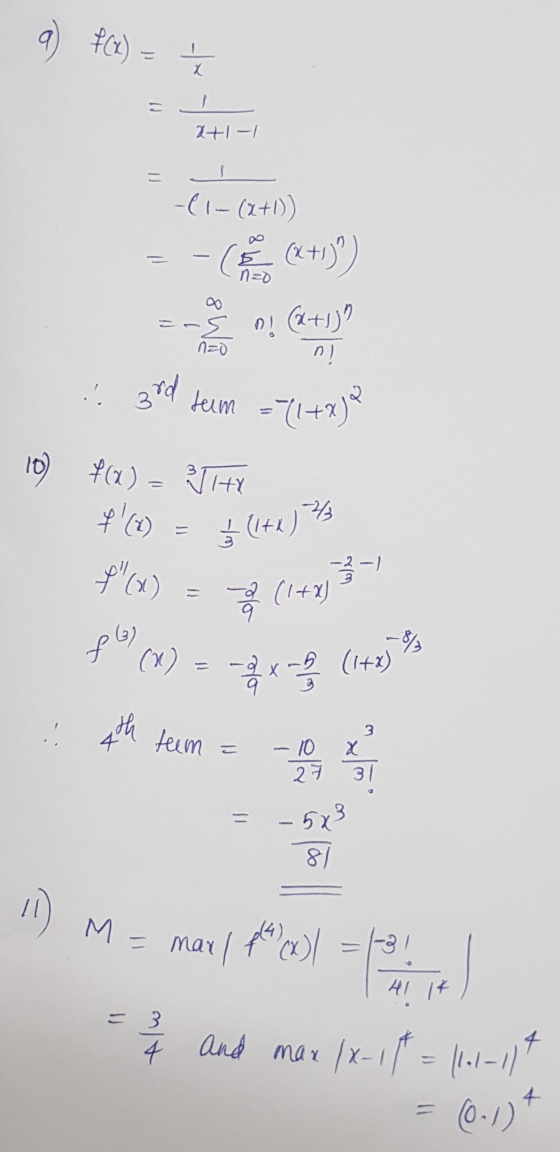 a) f(x) = X 2+1 -1 ا۔ -1-(x+1)) -( (x+1)) nzo -į nl (2+1) nzo n) 3rd tum = (1+x)? 10) f(x) 35 HY ! (0) Ý (1+x) 60 a City, B