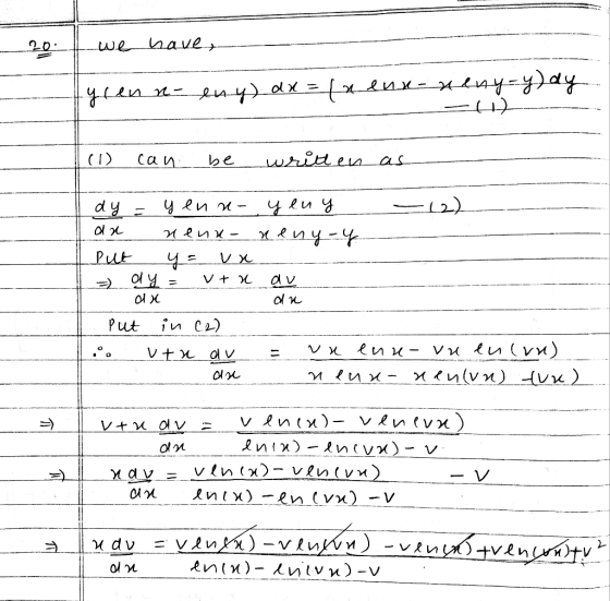 ор we ave , Яди – = xp (һих Жp (f-hик-хит к ) (1) Саи be written as dy чеим - — (2) с h noh - ћих и ау. и их- Put y= ux 2) у