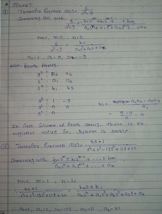 À Clivene Transfer function doo zag Comparing as culth, 5 bostbit.nut bm. a seg a sata stalas..tan Here, m=0, na 5 - bo siis²