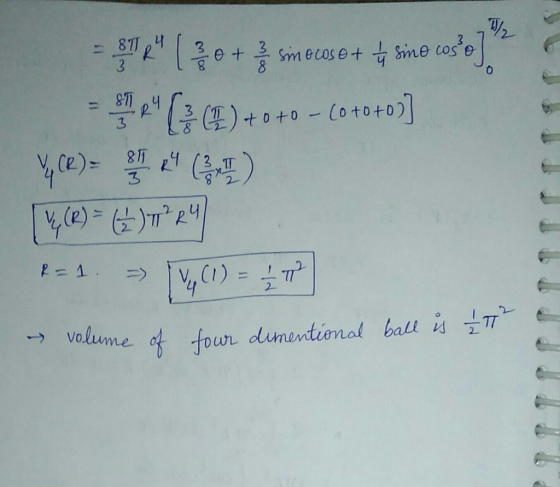 可 3 → volume of toun.du al ball 7T. mention