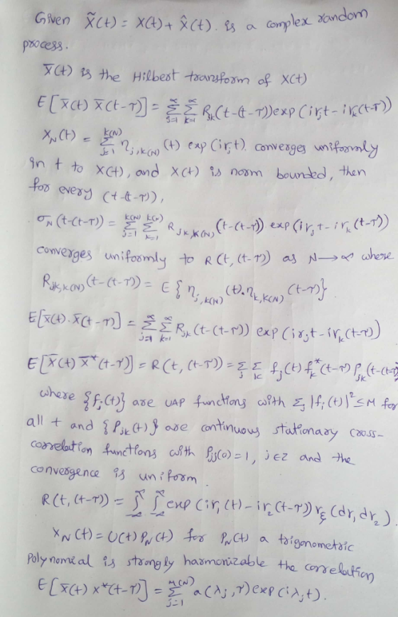 lex dando P3oces ス,CF) ㄷ .konj,k(n) (+) exp Cir,t) Conv eageg wnifo0vnky in tto xG), and Xa)ts nom bouned, then E { r.,KN)(t.