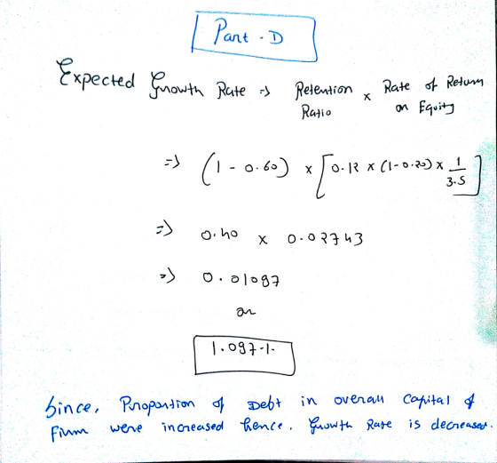 ant - D x Rate Relun on Eq. elevtior 3.S O ho an t in overo Copita were inoneaseol ence , owt Rete is decreases