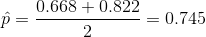 0.668 +0.822 0.745