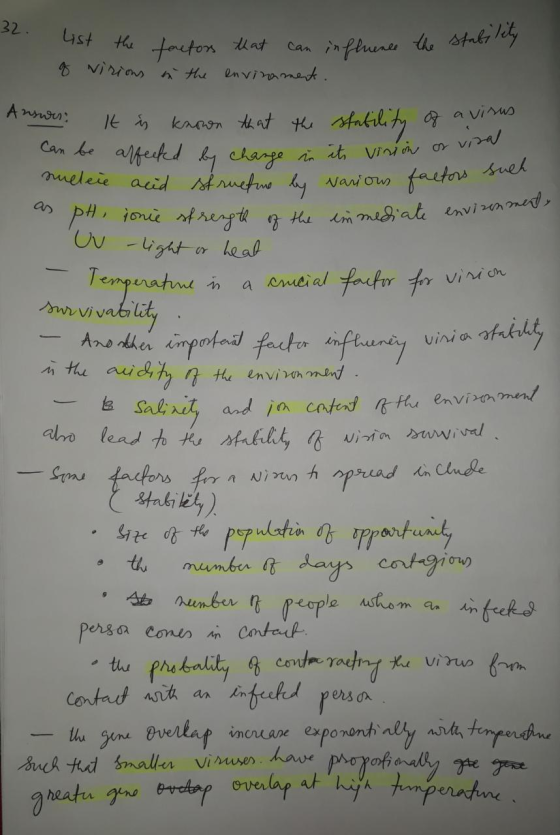 . stabslely list the factors q virions in the that can influence the envirament. visus arious factors such immediate environm