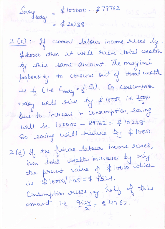 lo0DO0-79 76 2 420238 1 2 (c):- Cwount laboua incane ises $LoooD than it will raise ttal ealth mag inal Atal coeath Jythis ap