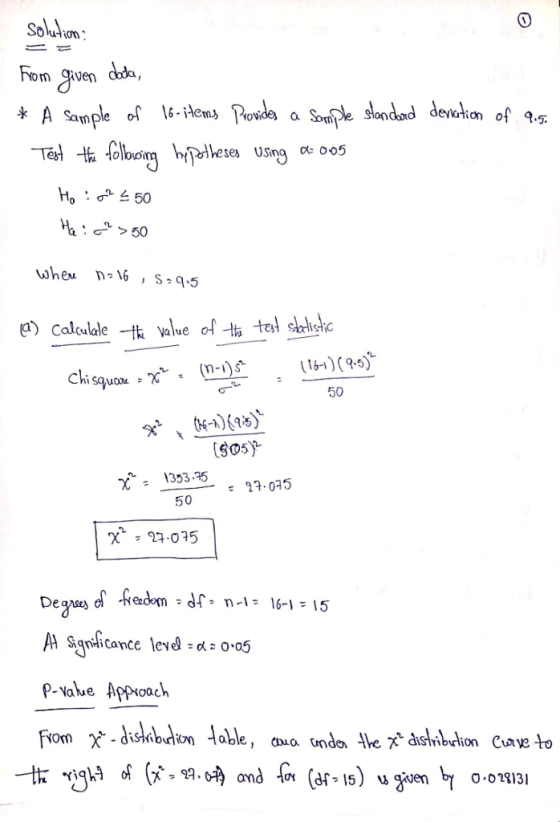 Solu-ion: om iven ese Usina o oo5 n ) 50 So5y 353.25 50 ghe P-Vake Approach Om -tr .ig서 of (r,明.od and fa (df, 15) u gaen 17 15) u Juenb 0 02131 0.02813,