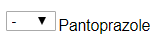 ▼ Pantoprazole