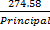 274.58 Principa