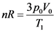 nR = 3pV