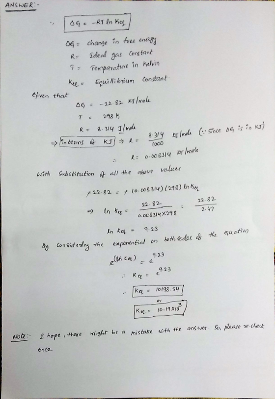 ANC WER- 06, change in fee ena8 a R Ide al ga Cong tant emparatuve in helvin kee ะ Eeuillbnum Constant given that too0 R .008