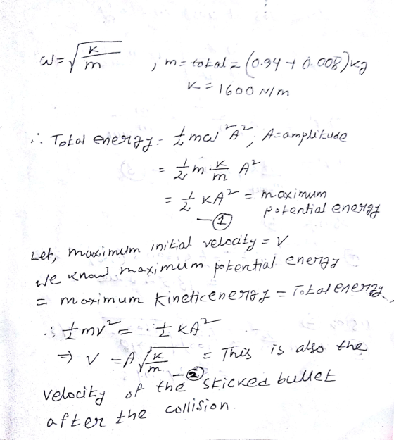 -2 ps ential enea Let, moimum inital veloaty e ndaximam potential energy oimum にゃ:2-3 afken he collision