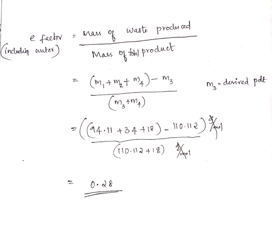 waste procu ad e facov (inctudluiy uater Mars Mass o product m3 4 ma= deired pdt 3 (14.1 34+1 D-12 418)