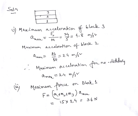 3 2 Maximum accaluraianf block 3 to Mannum Ponce M Block-