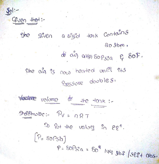 Sol: Given tho Contoins 80 . Ohe aii . Pessose double s,