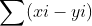 (ri - yi)