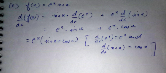 since (e) of (a) = ce since (2) - since. dce) & c d (nines - eesink & ex. cosa = (sinat case) [ a reale)=e and sinut Cees