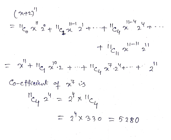 (3723 les as 11-11 = 4 x 2 + llen 11-4 2 2+.... 2 2 ci + llei 11-11 U a 2 2+ le 32.2 +.+ley ui 27.24+--+ 2 Co-efficient of
