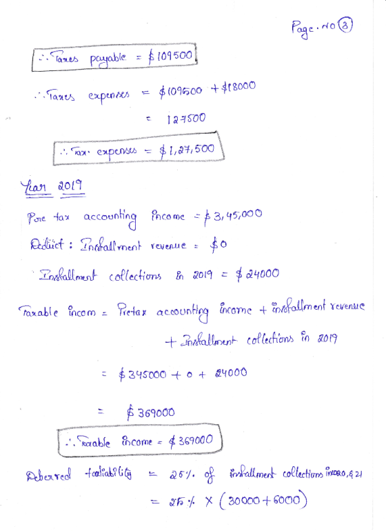 able 6109500 Pe a accounting ome3,45,000 rax able tnco mニ‰tax accounting Income ten 345000 4000 369000 come - < 369000
