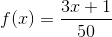 f(0) = 3.7 +1 50