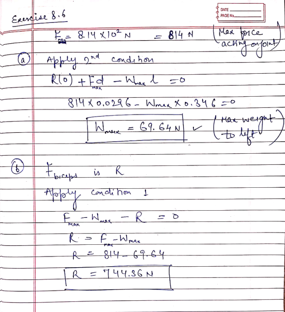 Epertise 8.6 DATE PAGE NO. Farma 8.14 X102N = 814 | Мах и со aching on th Apply and condehou Rlo) + Ed - When l zo 81440,0296