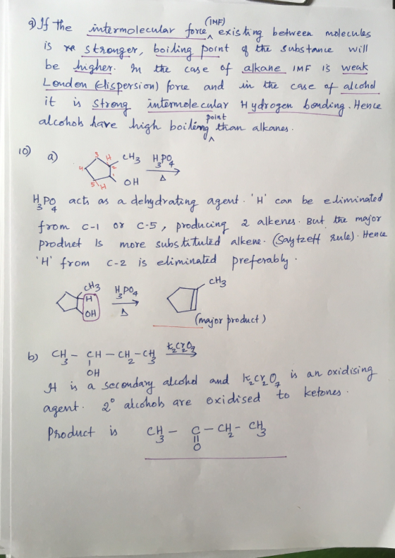 IMF) 于-The intermolecular fore^ exis between molecules is mstaen呆er, boiding-point gt杌swhs tance will be tigher m tcase of ak