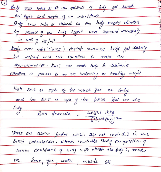 body mass index is to an estimate oq body fat based Qui hegnt and weight g an individual Body mass indoe is defmeet at the