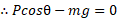:: Pcoso - mg = 0