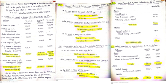 as on (a) for costs sncurred for project in the Yi project cost ak To Bank Alc DY 20,60,000 2010,000 165 for fecognising reve