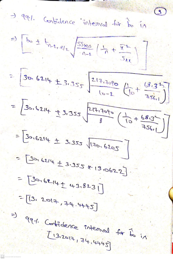 5 991. Gonbidence interval for ho in -) hot th-2, 212 Issres It + Sax 30 6214 13.355 121717090 68.32 (tot 16-2 756,1 33,6214