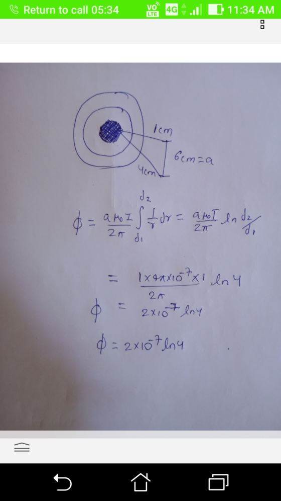Return to call 05:34 O 4G ..l 0 11:34 AM d = a moz S for = ahol en dag 0 = za di 2A = IxAxxio7xl lny é = 2x107 lny d = 2x107