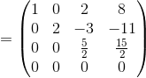 10 2 8} 02 -3 -11 [00 3 to 0 0 0 /