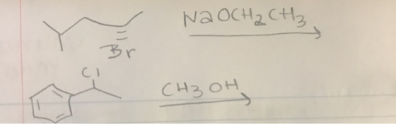 NaOCH2 CH₂ Br CI СН2 он