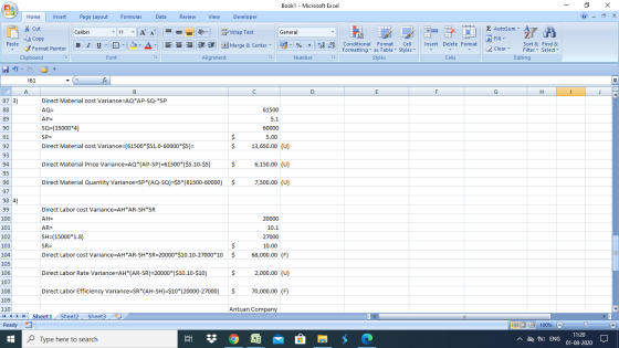 Book1 - Microsoft Excel Х Cla Home Insert Page Layout Formulas Data Review View Developer (?) X Σ AutoSum και * Cut EB Copy C