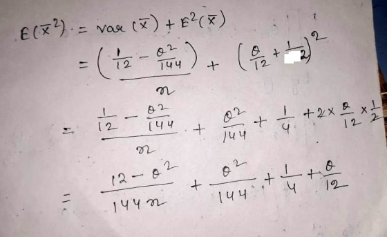 .a (x) ()Ex) Var 2 74니 12 (유+놀 2 2 [44 Q2 +2x xL /u4 2 2 12-e2 2 44 12 -13 Sl